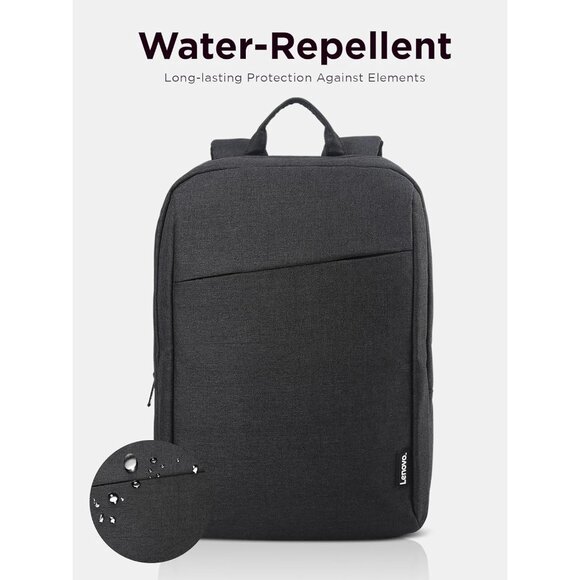 ? Casual Business Bag Black Lenovo Laptop Durable Water-Repellent Backpack main image 8